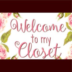 Welcome to my closet, thank you for stopping bye